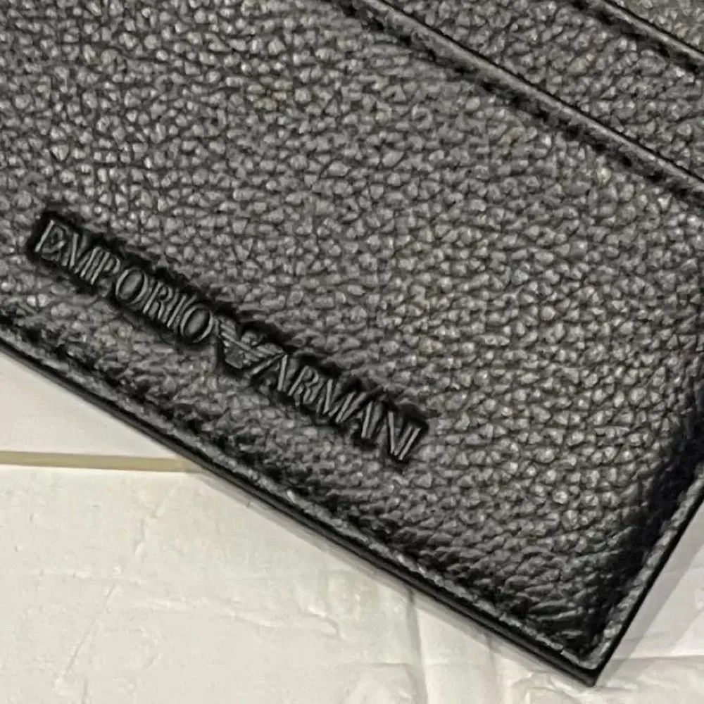Emporio Armani Leather Cardholder - Picture 2 of 5